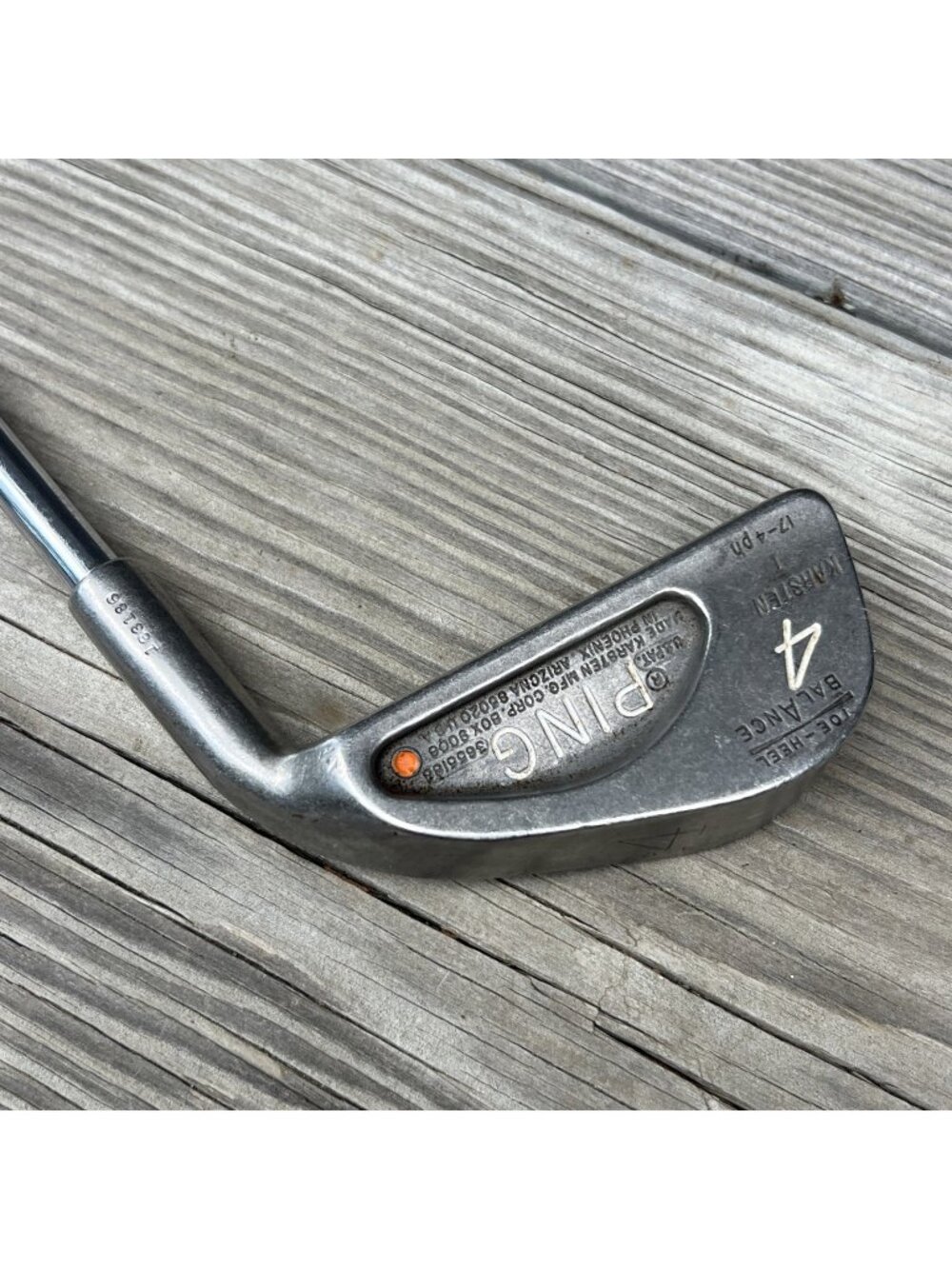 Ping Karsten I Orange Dot 🟠 4 Iron Toe Heel Balance Steel  RH